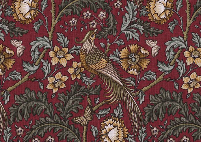 Oakmere, Carmine - Made to Measure Curtains - Image 9